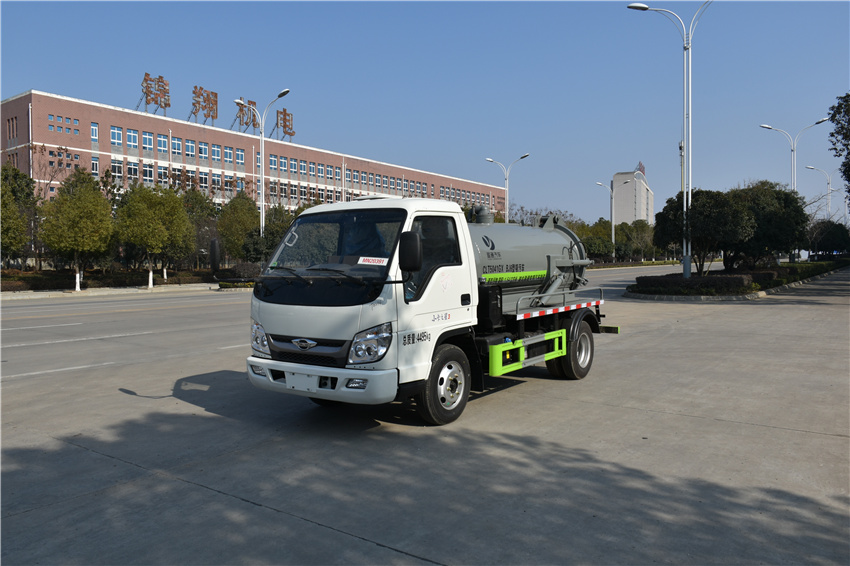 藍牌吸污車|福田小卡3方吸污車|CLT5041GXWBJ6型吸污車